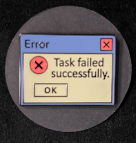 Task Failed - pin
