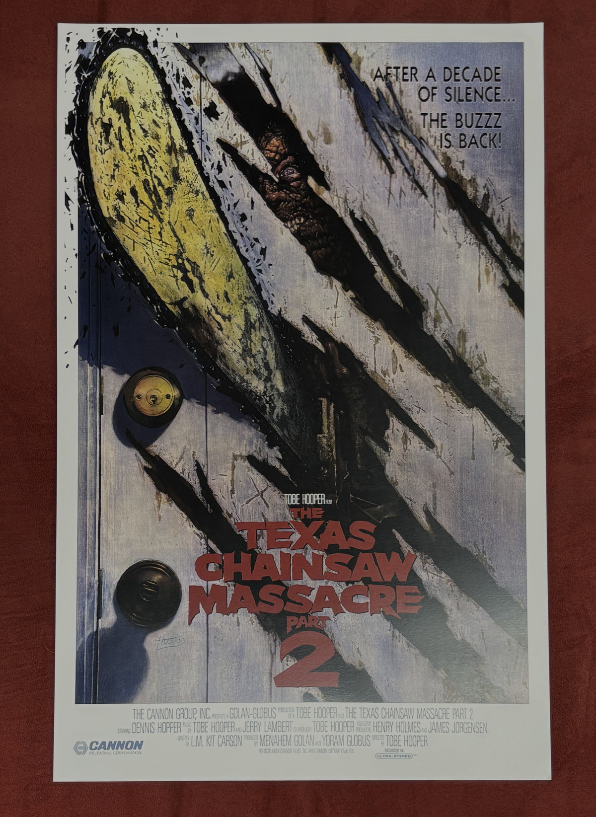 Texas Chainsaw Massacre Part 2 - poster