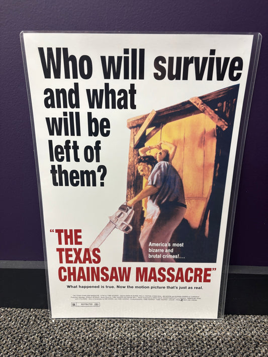 The Texas Chainsaw Massacre original movie - poster