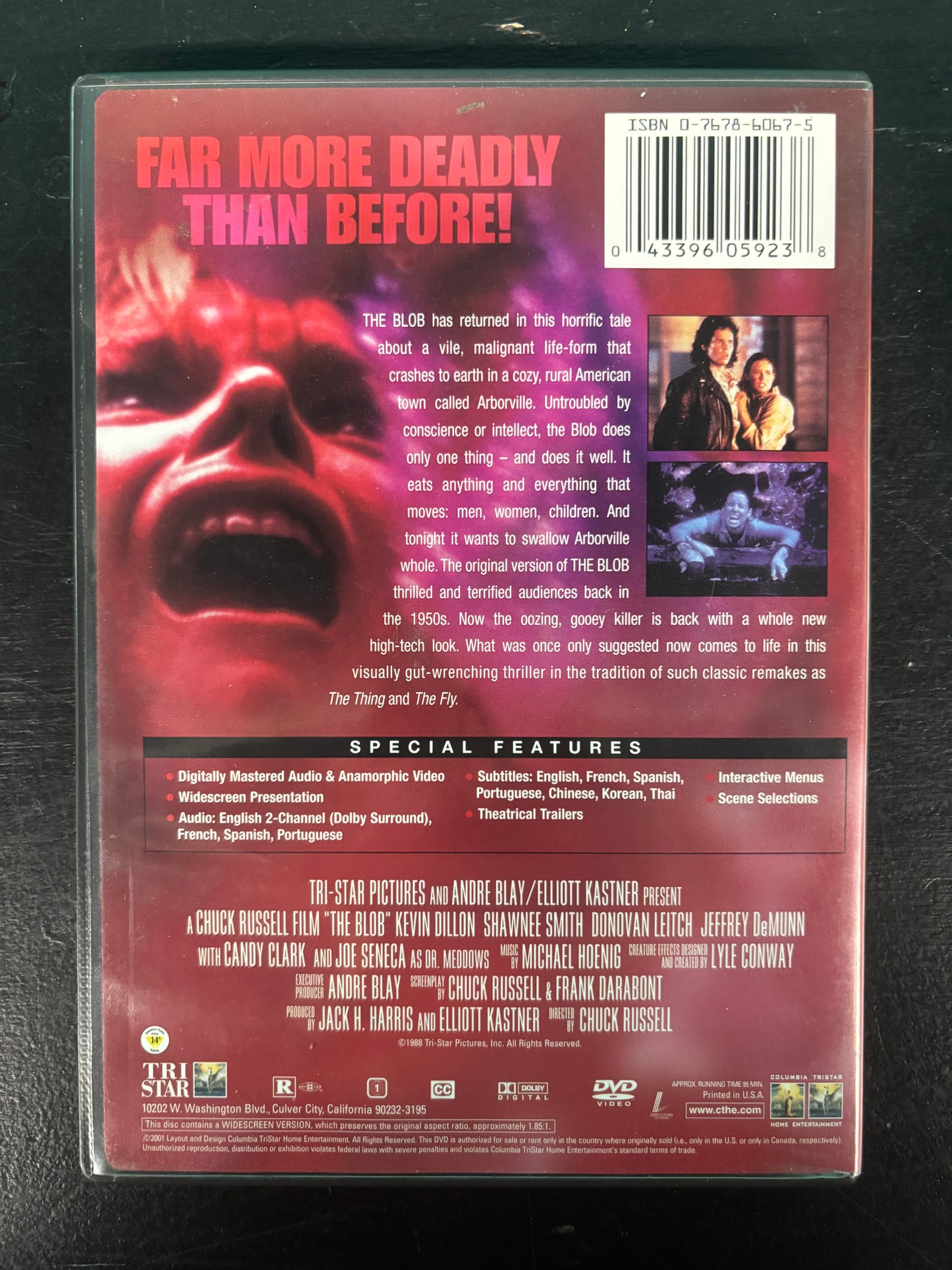 The Blob (1988) - DVD - used