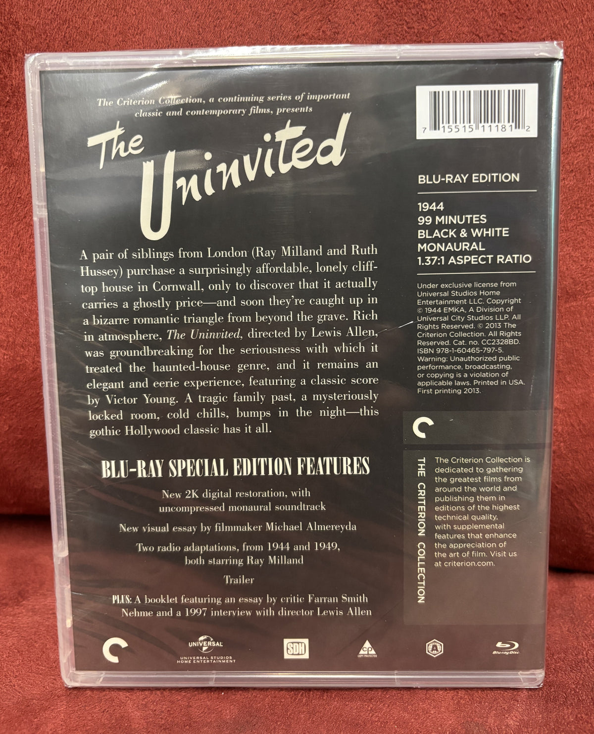 The Uninvited (1944) - Blu-ray - new