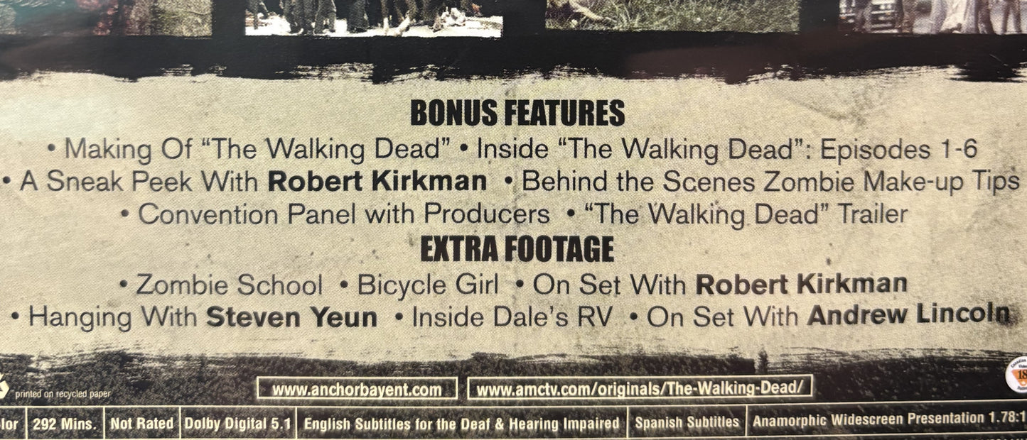 The Walking Dead: Season 1 (2010) - DVD - used