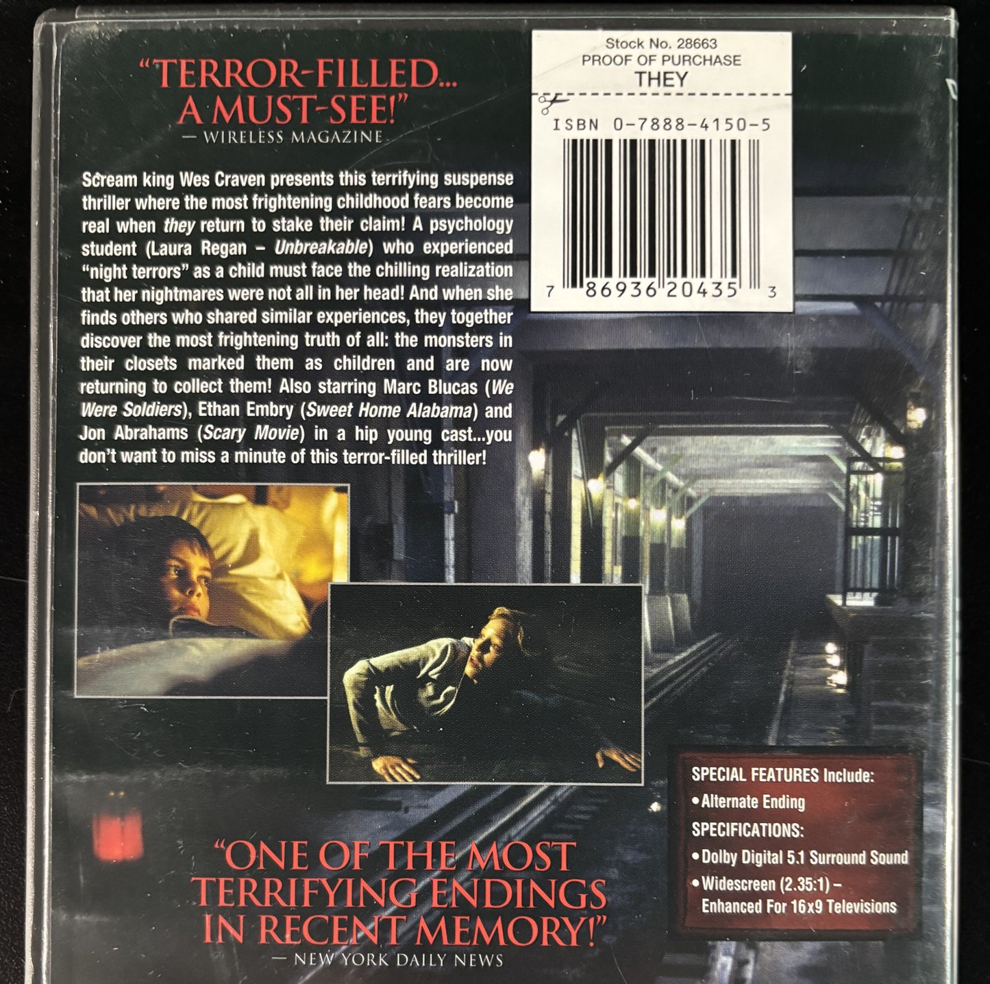 They (2002) - DVD - used
