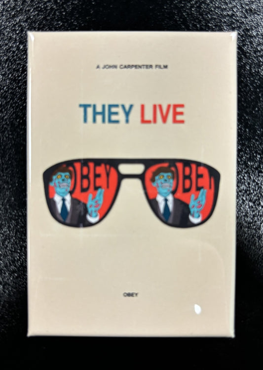 They Live, sunglasses - magnet