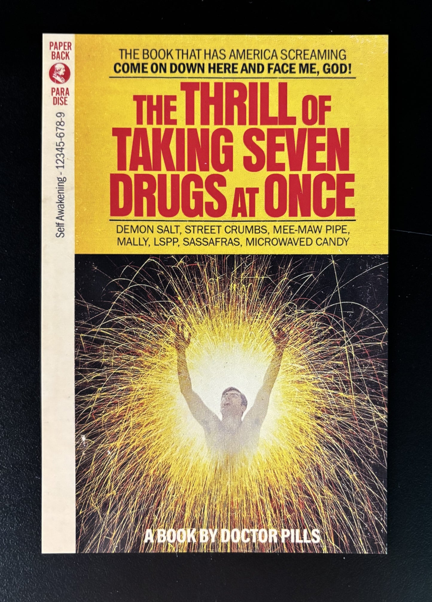 The Thrill of Taking Seven - postcard