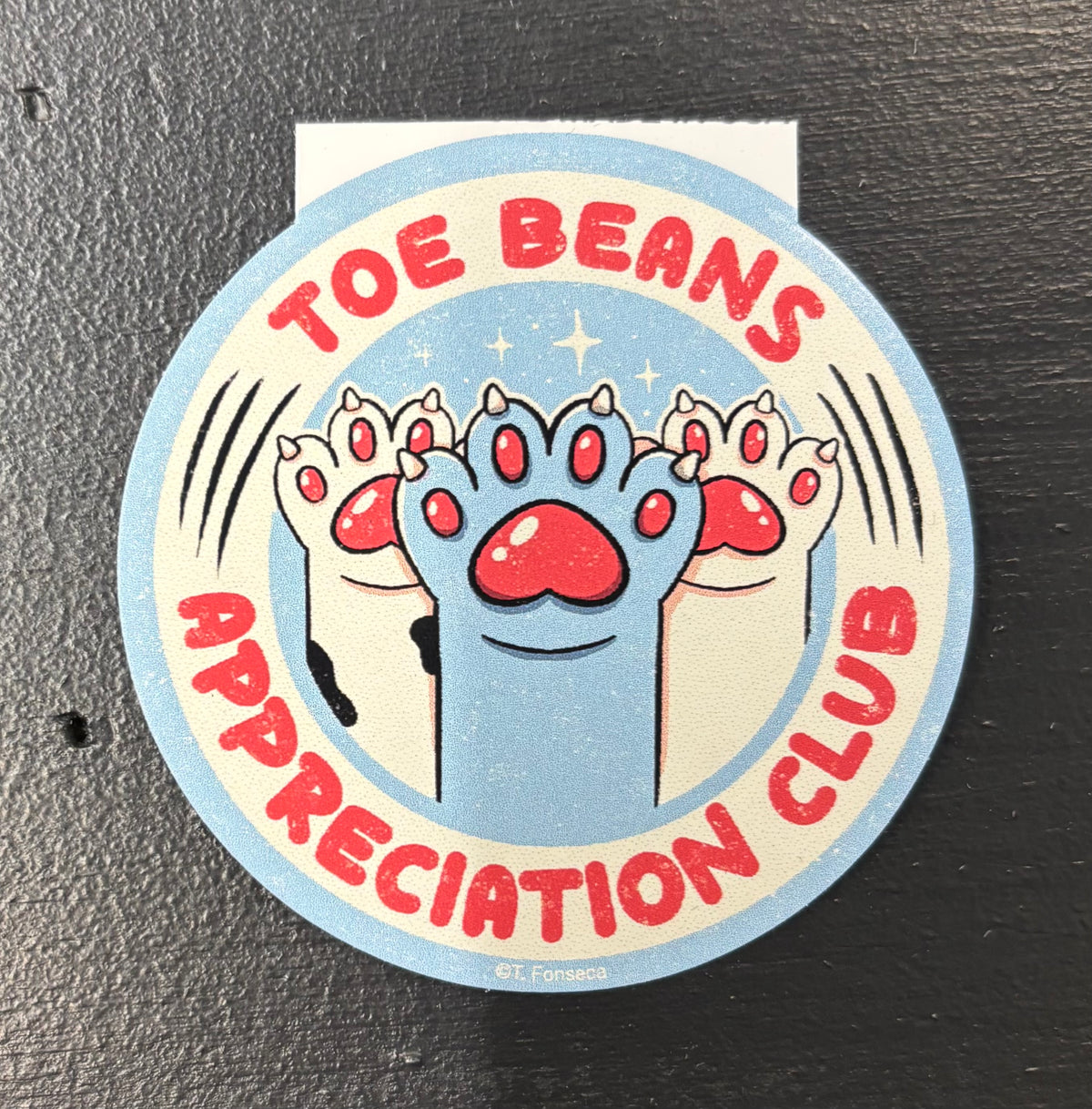 Toe Beans - sticker