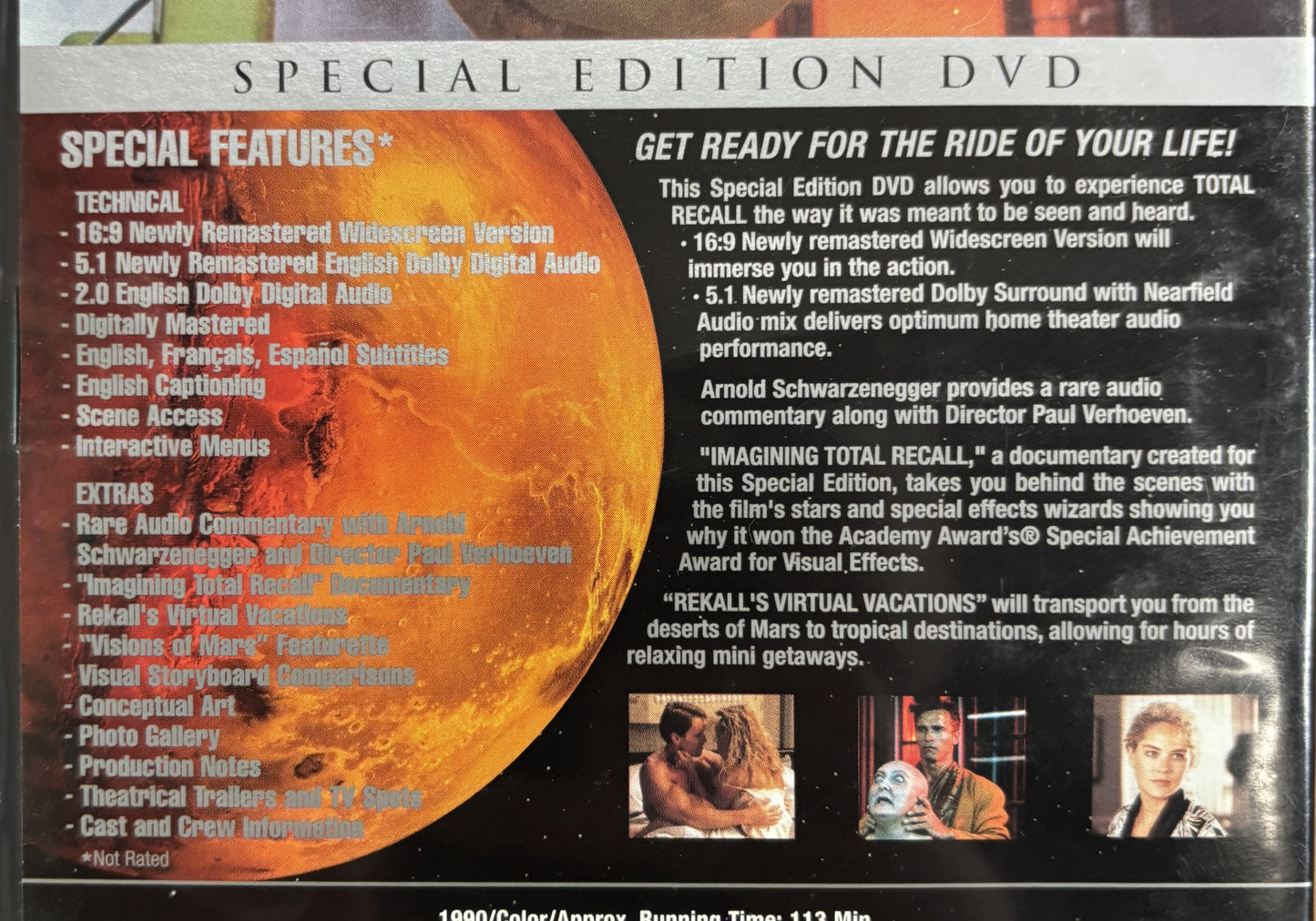 Total Recall (1990) - DVD - used