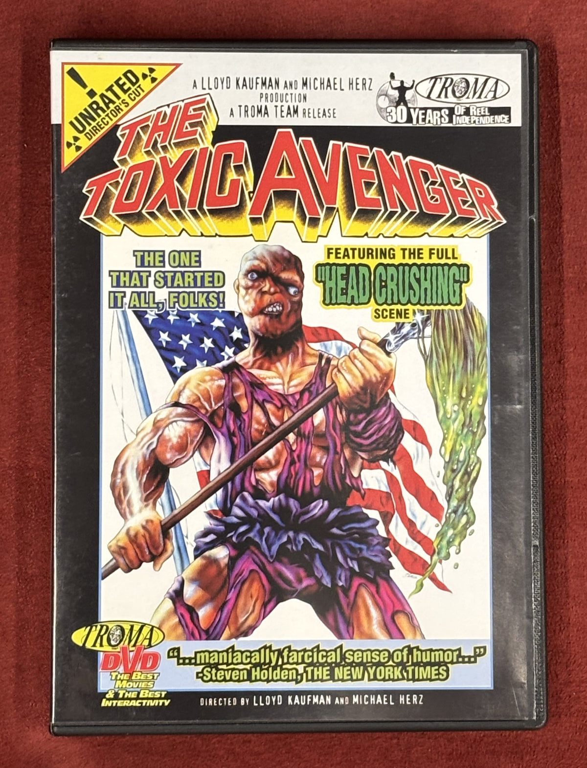 The Toxic Avenger (1984) - DVD - used