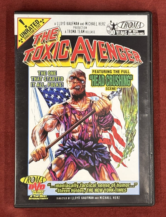 The Toxic Avenger (1984) - DVD - used