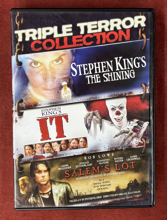 Stephen King Triple Feature - DVD - used