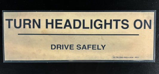 Turn Headlights - bookmark