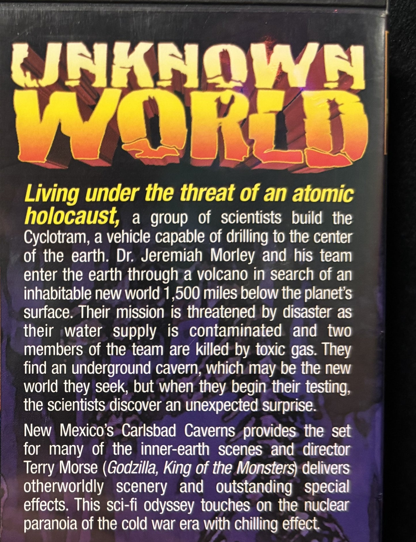 Unknown World (1951) - DVD - used