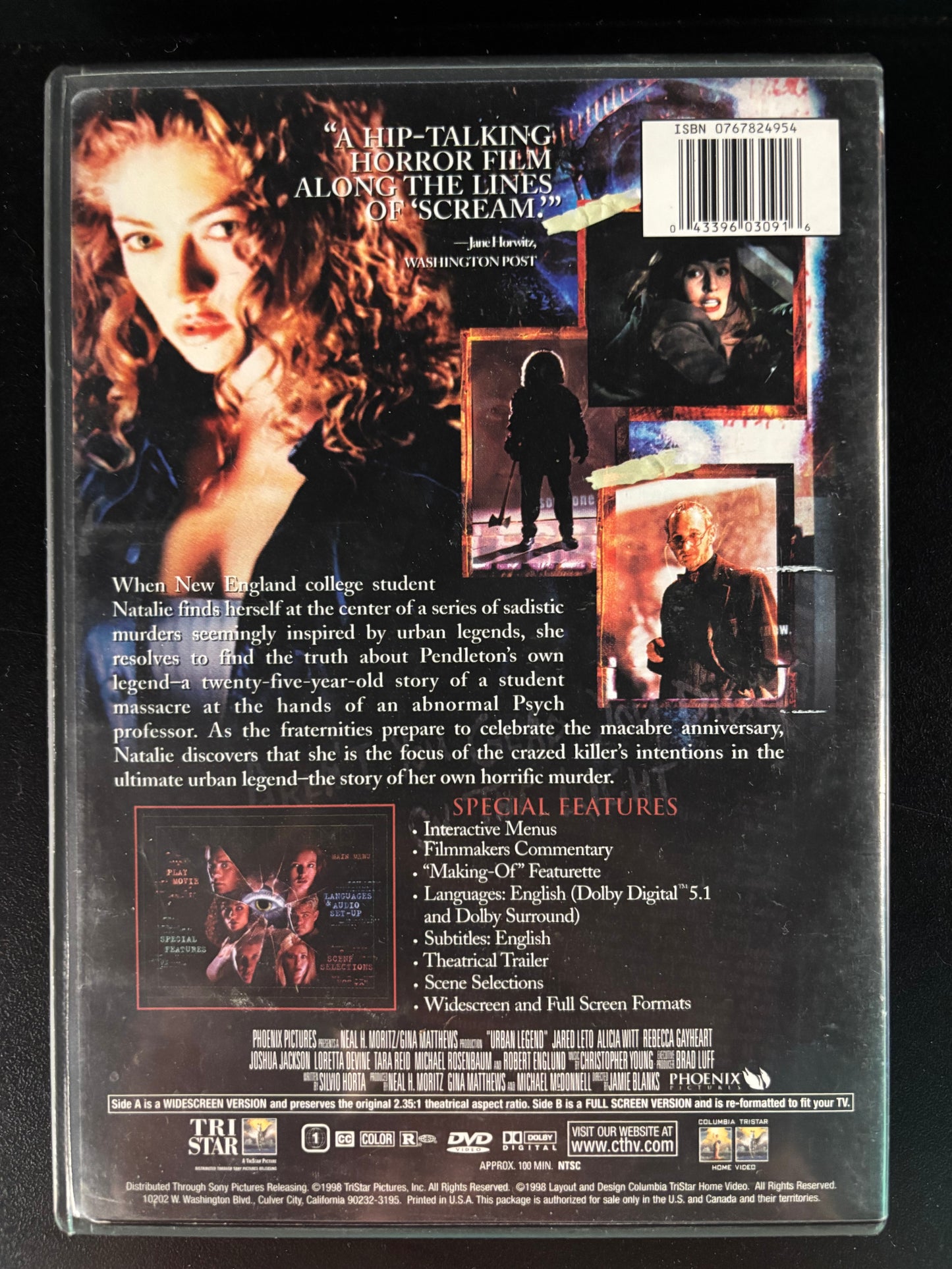 Urban Legend (1998) - DVD - used
