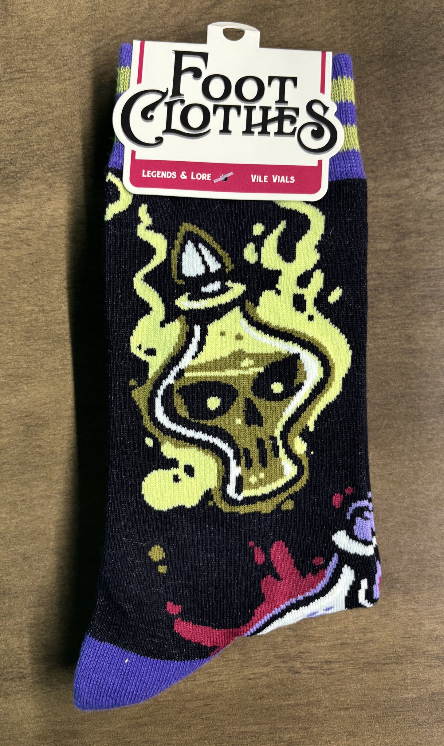 Vile Vials - crew socks