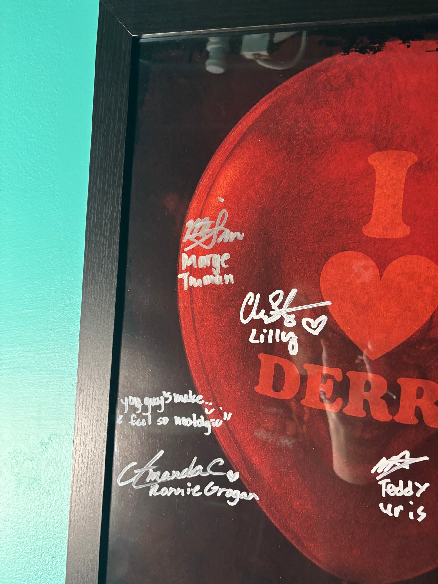 It: Welcome to Derry (2025) - autographed poster