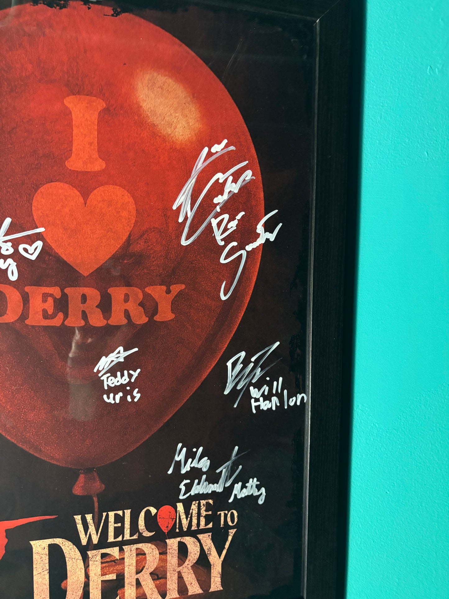 It: Welcome to Derry (2025) - autographed poster