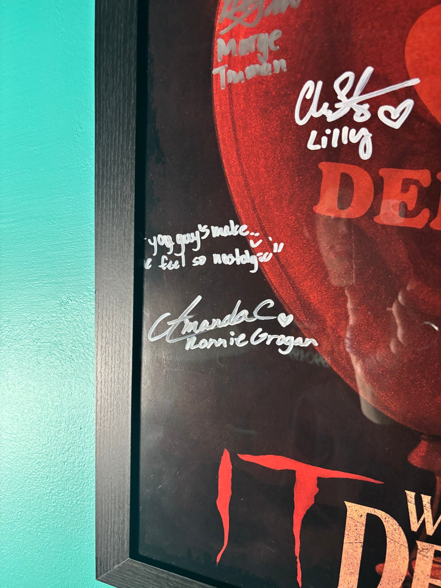 It: Welcome to Derry (2025) - autographed poster