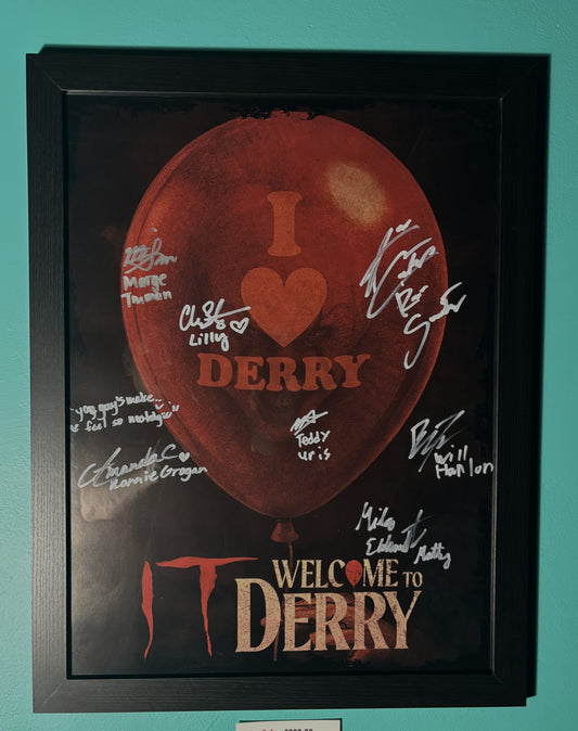 It: Welcome to Derry (2025) - autographed poster