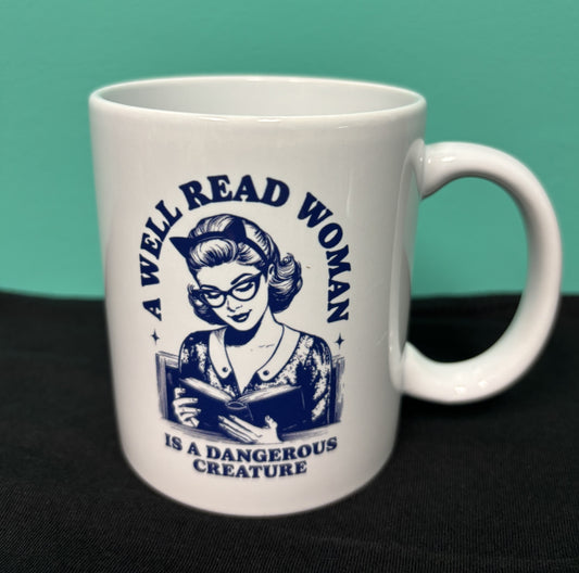 Well Read Woman - mugh