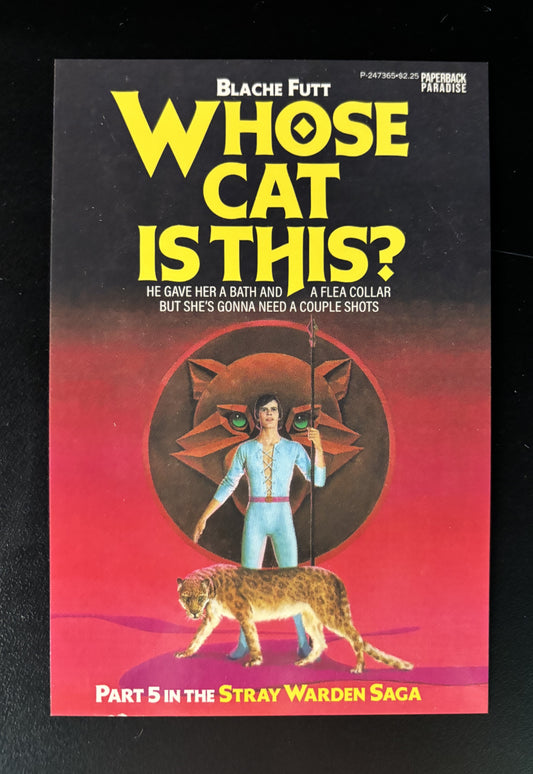 Whose Cat is This? - postcard