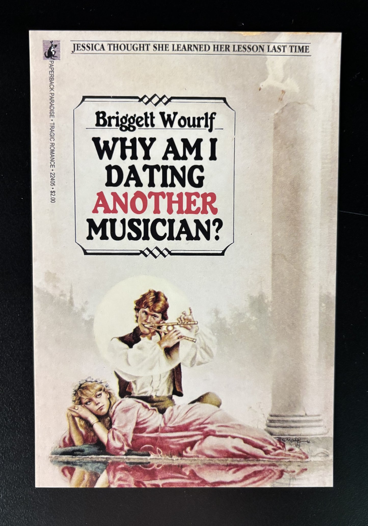 Why Am I Dating - postcard