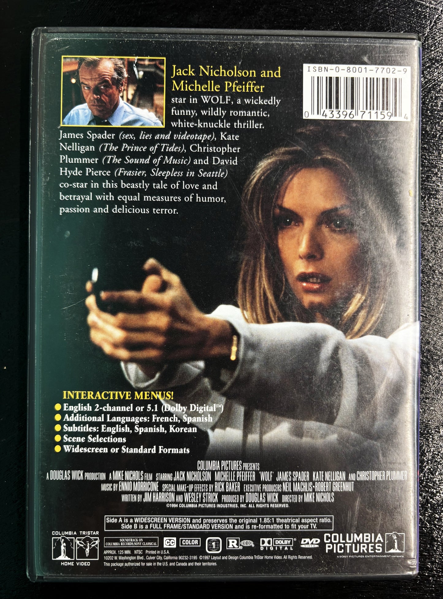 Wolf (1994) - DVD - used