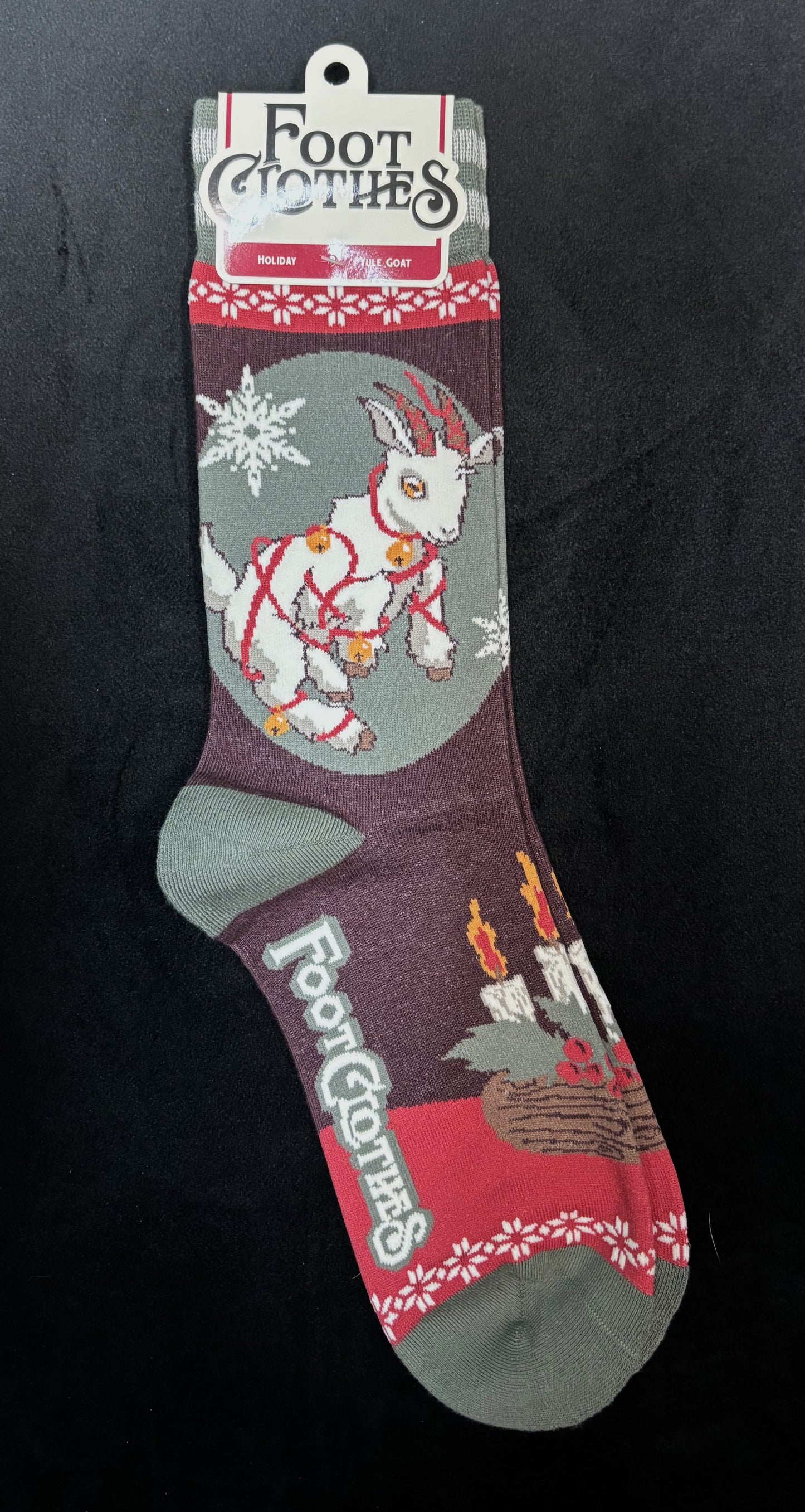 Yule Goat - crew socks