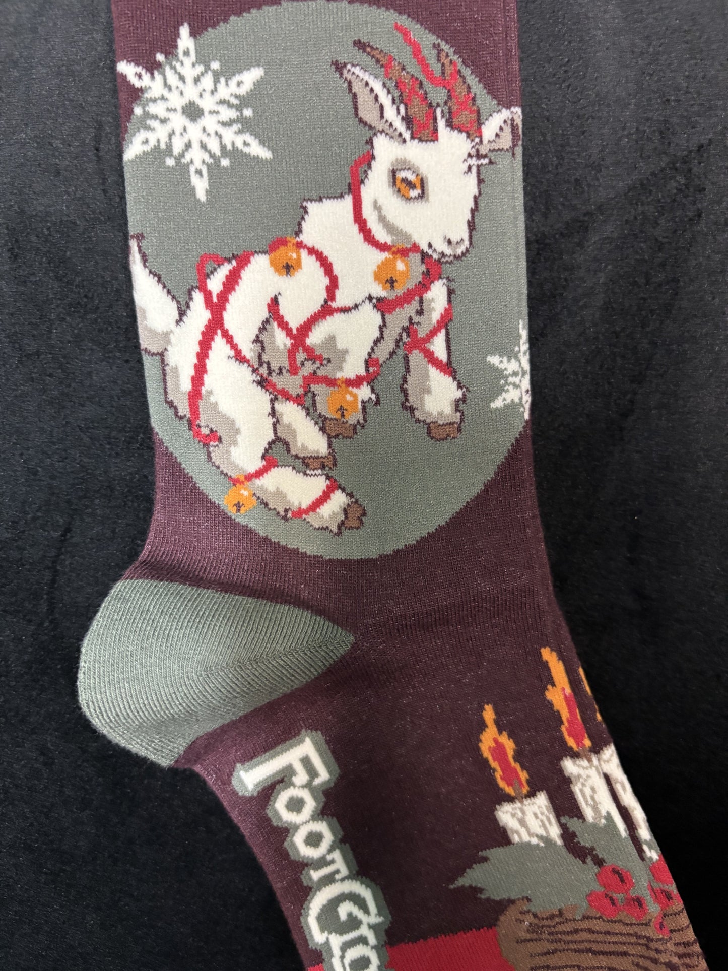 Yule Goat - crew socks