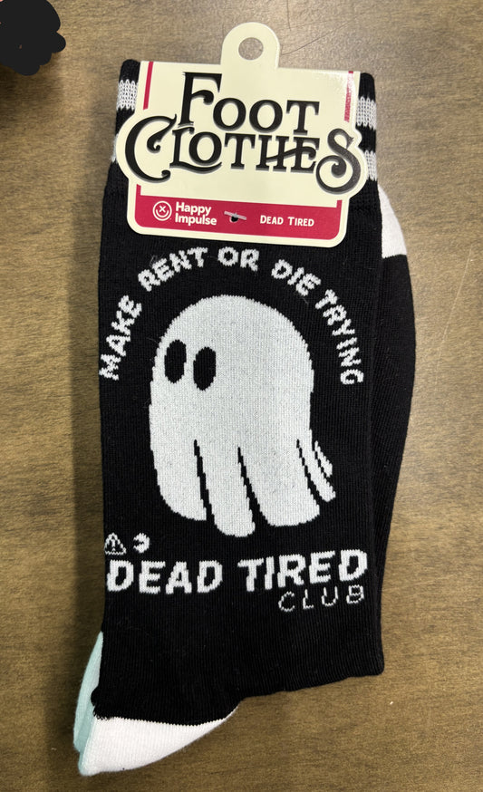 Dead Tired - crew socks