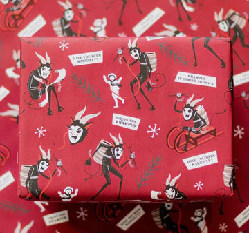 Krampus Folklore - Gift Wrap