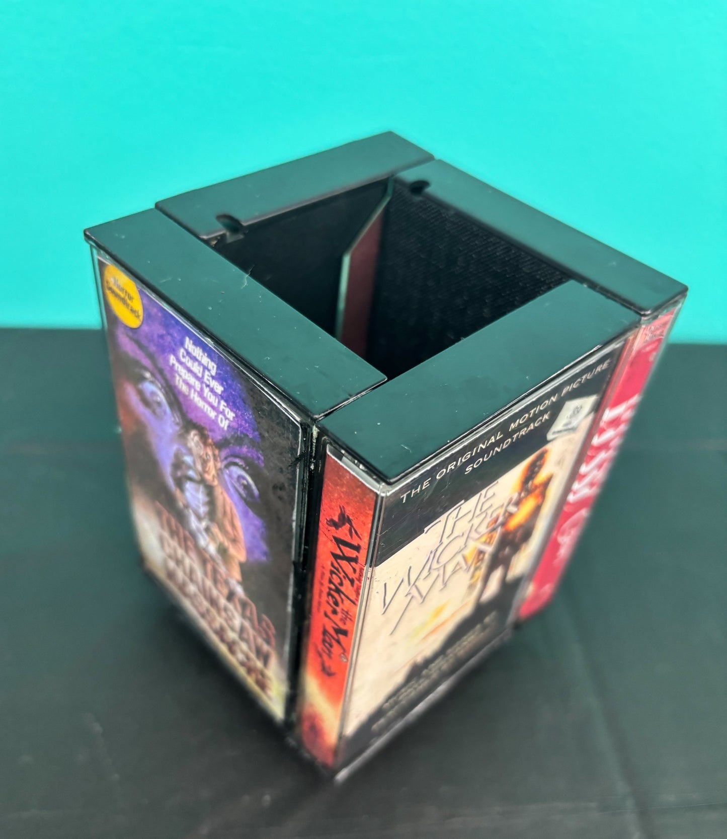 Cassette Display Holder: The Wicker Man, Deep Red, Candyman, Texas Chainsaw...