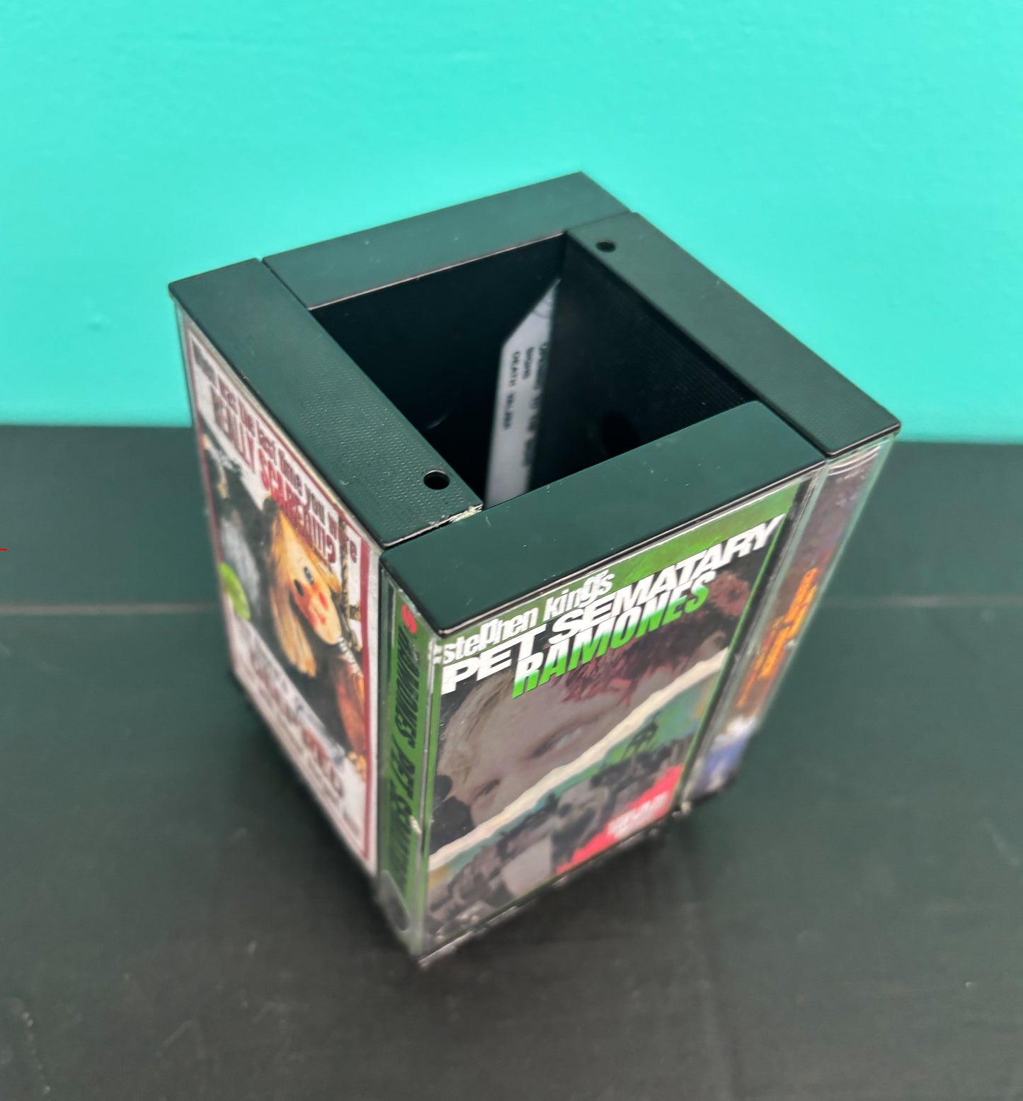 Cassette Display Holder: Deep Red, Texas Chainsaw, Pet Sematary, Suspiria
