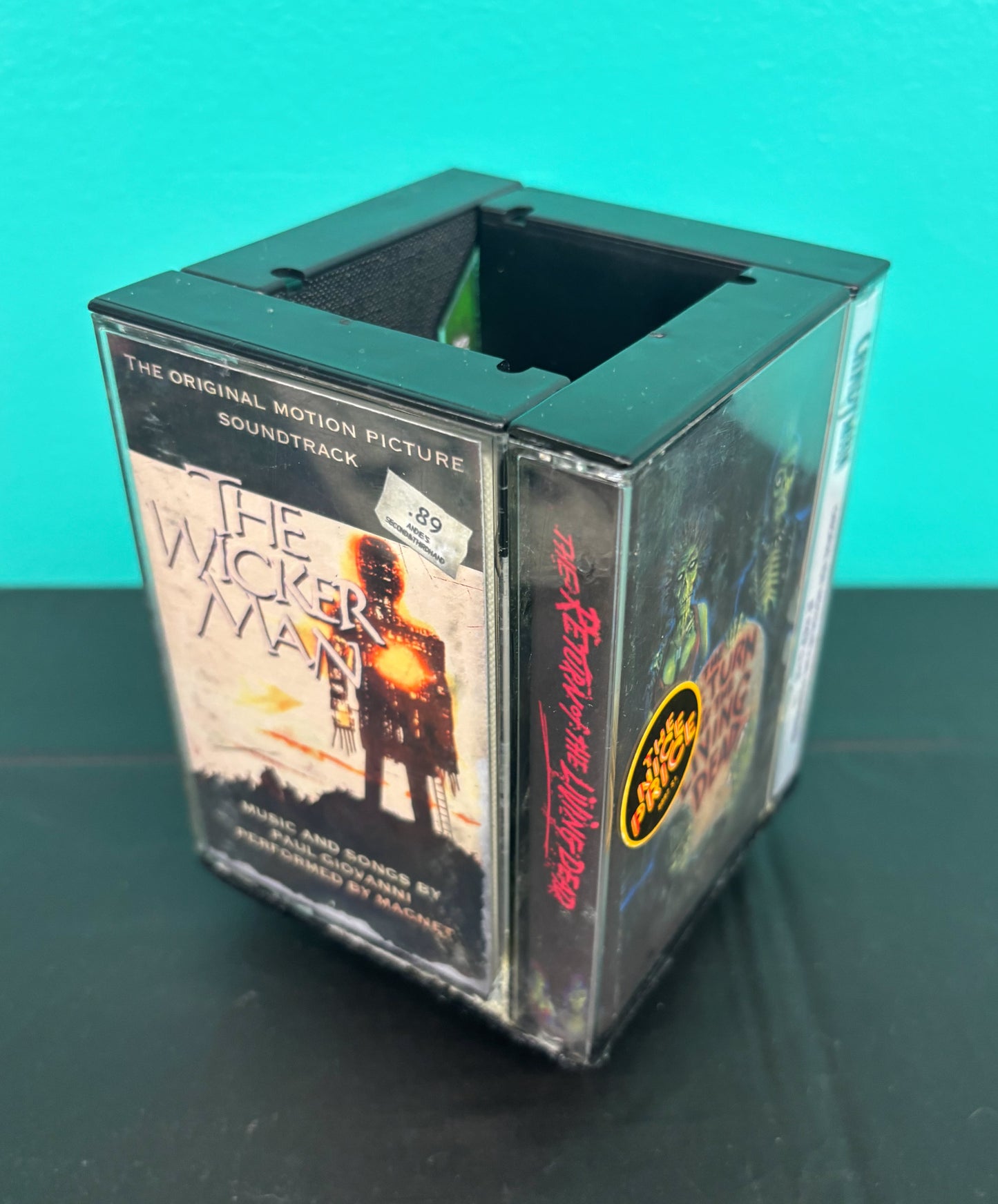 Cassette Display Holder: The Wicker Man, Pet Sematary, Candyman, Return...
