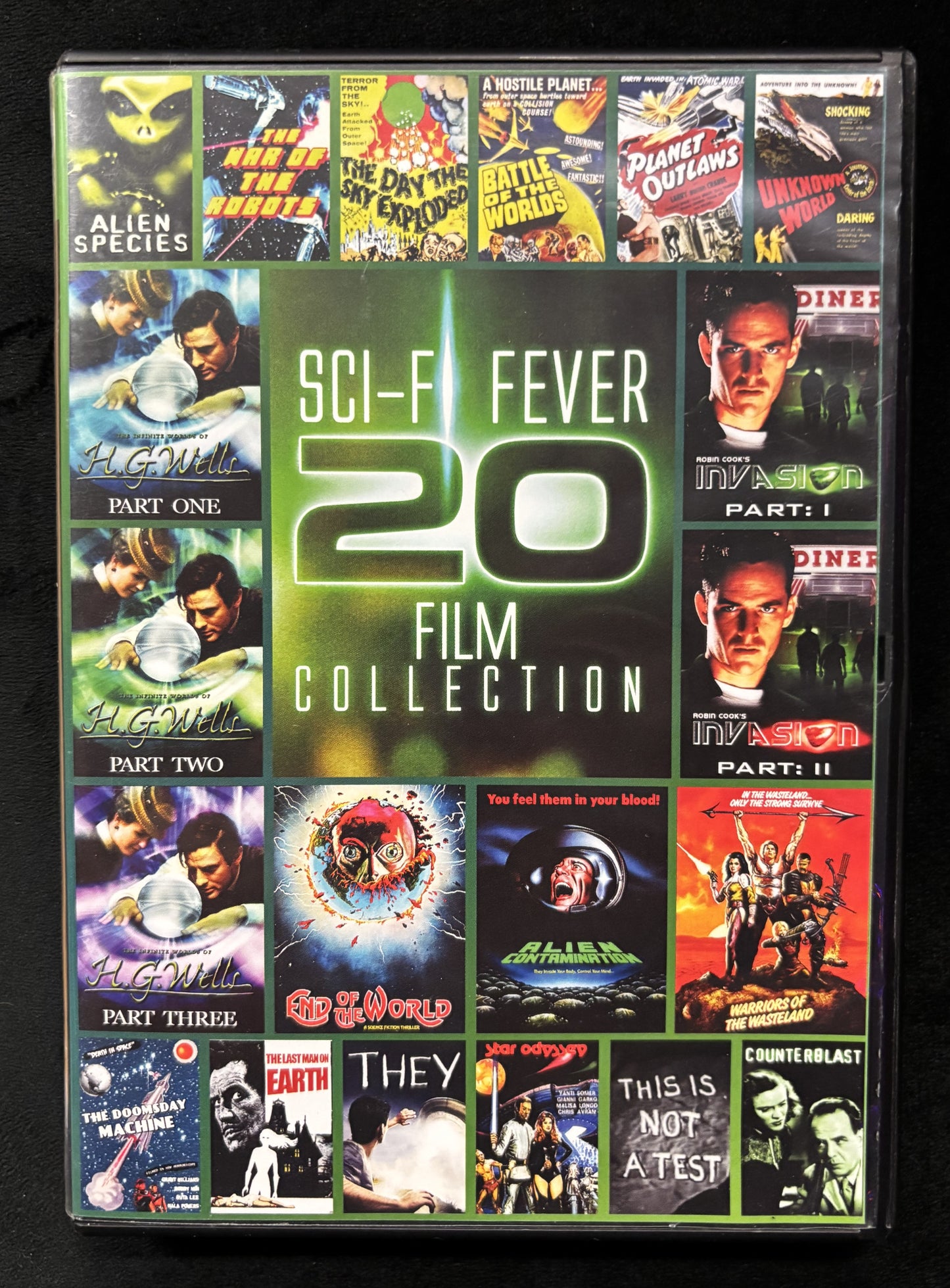 20 Film Collection, Sci-Fi Fever - DVD - used