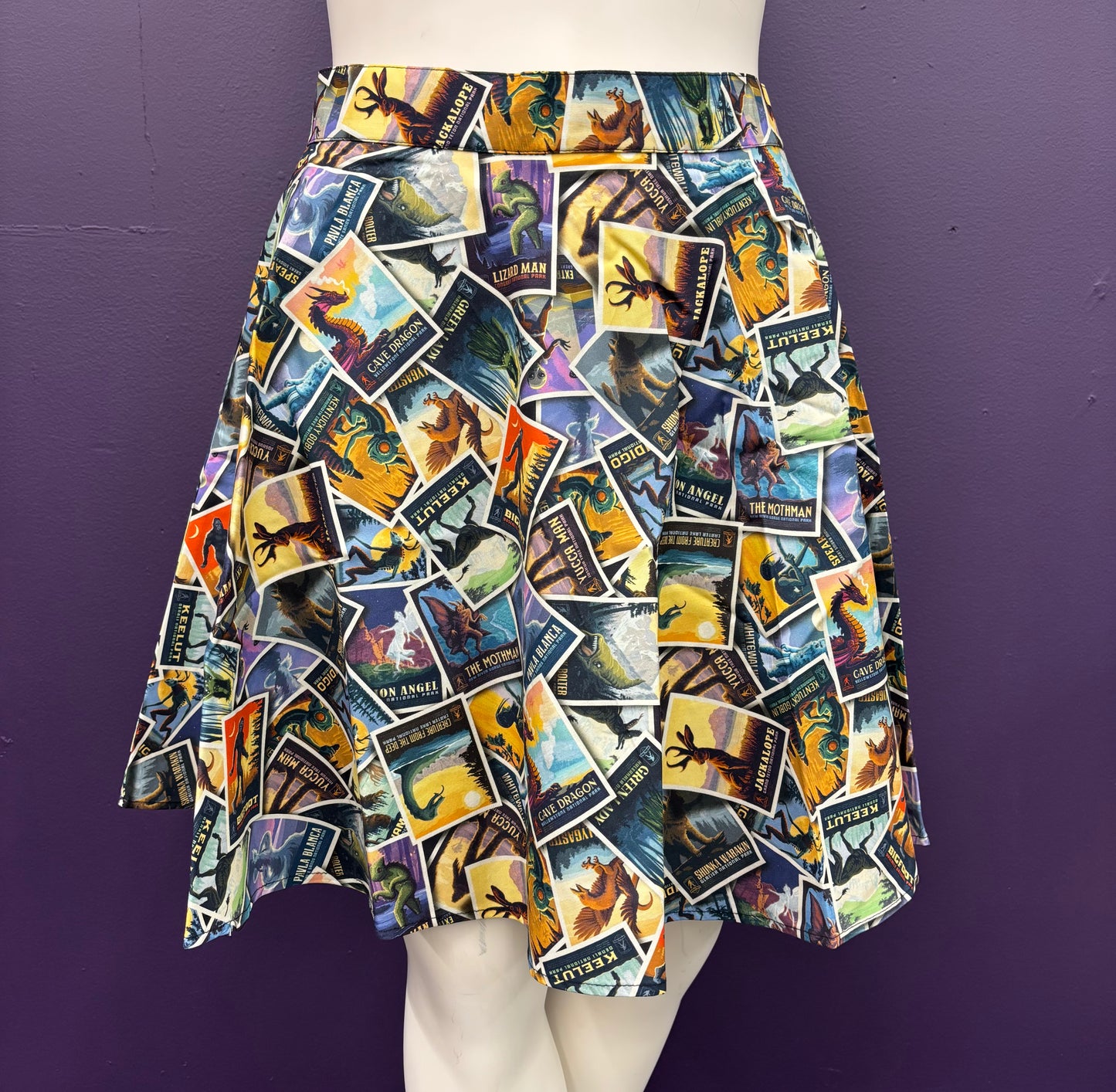 Mythical Creatures - Skater Skirt