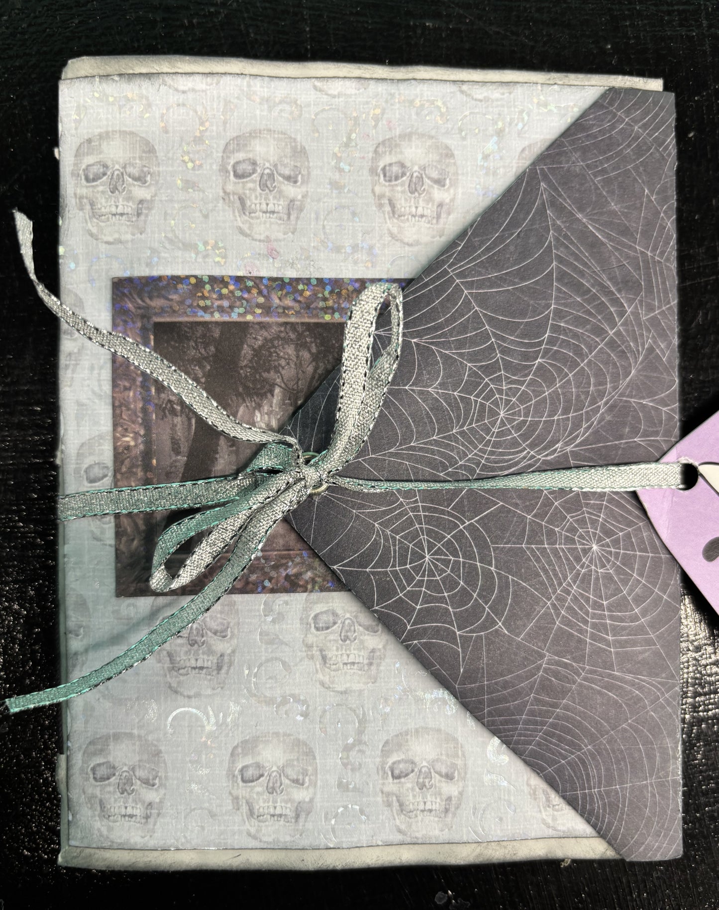 Skull in the Mirror - small travel journal