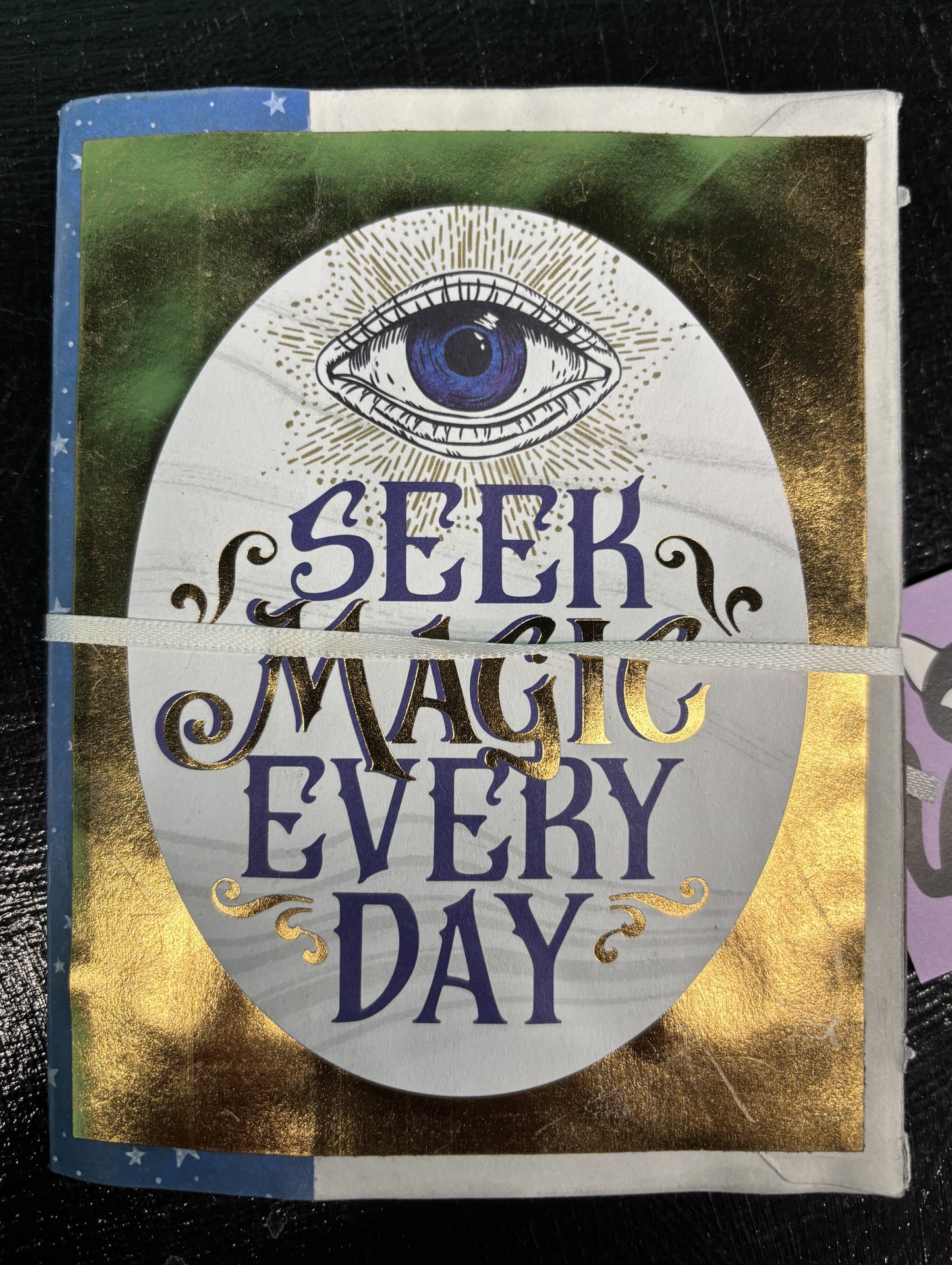 Seek Magic Every Day - small travel journal