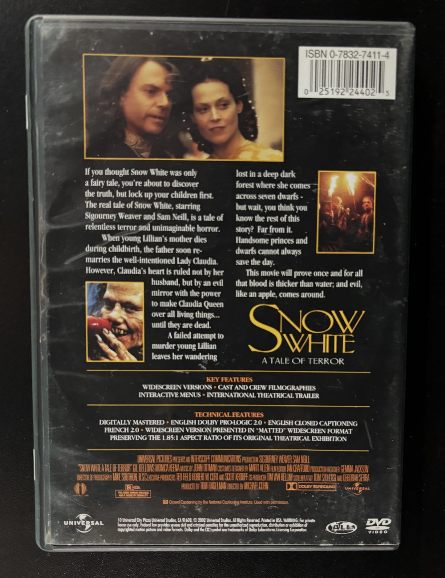 Snow White: A Tale of Terror (1997) - DVD - used