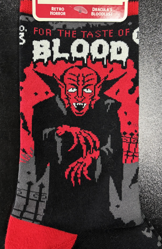 Dracula's Bloodlust - socks