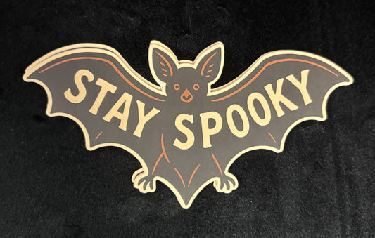 Stay Spooky Bat - sticker