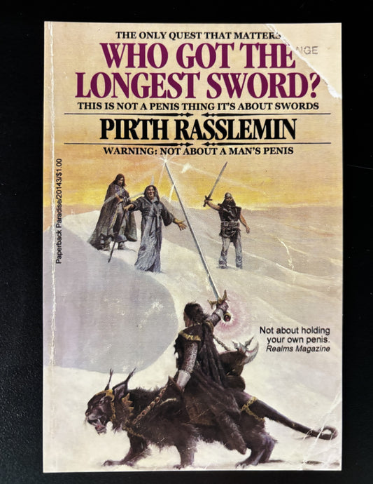 Who Got The Longest Sword? - postcard