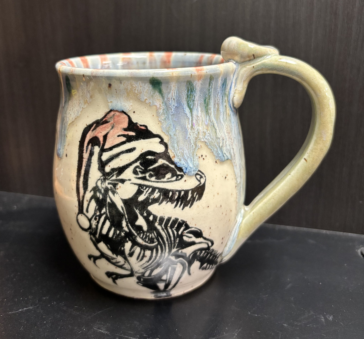 T-Rex Skeleton - Ceramic Mug