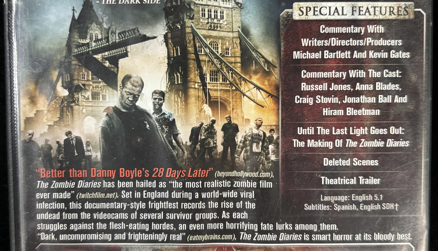 The Zombie Diaries (2006) - DVD - used